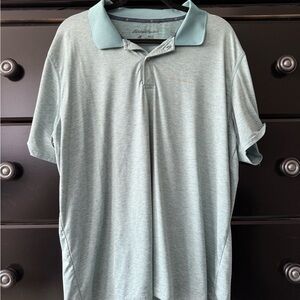 Eddie Bauer Teal Polo Shirt
